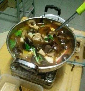 酒精锅做菜