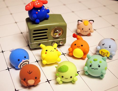 宠物小精灵皮卡丘大侦探超轻粘土手工diy材料包带教程