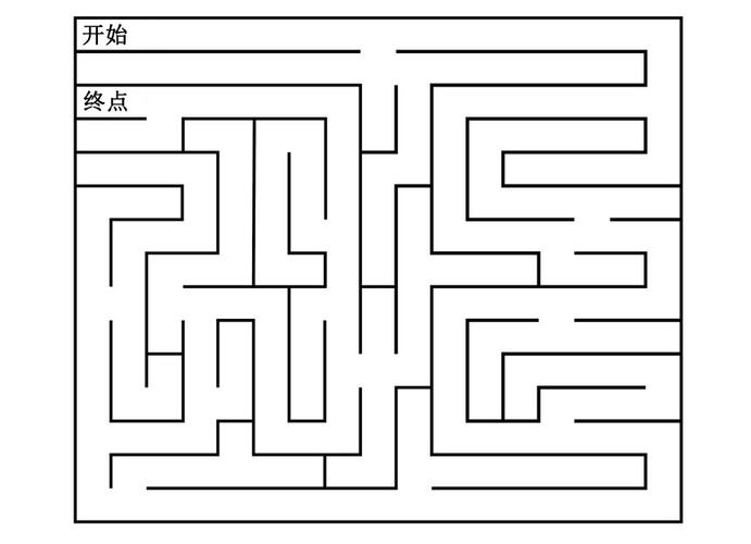 走迷宫,画路线