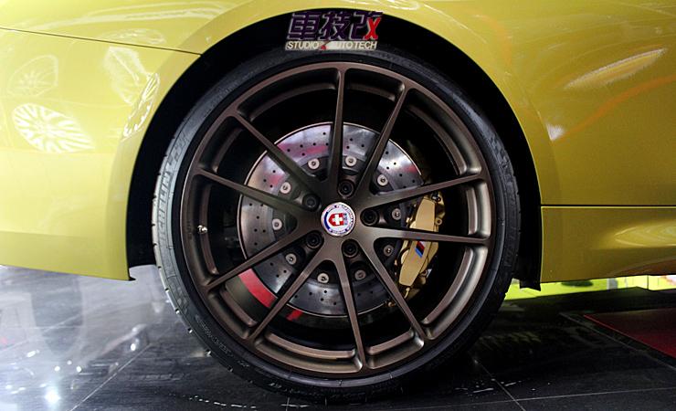 轮毂中的爱马仕 宝马m4 美国hre p104 20寸**锻造