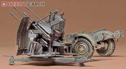 田宫拼装战车模型35091 1/35 德军flak38型20mm四联高炮 军事模型