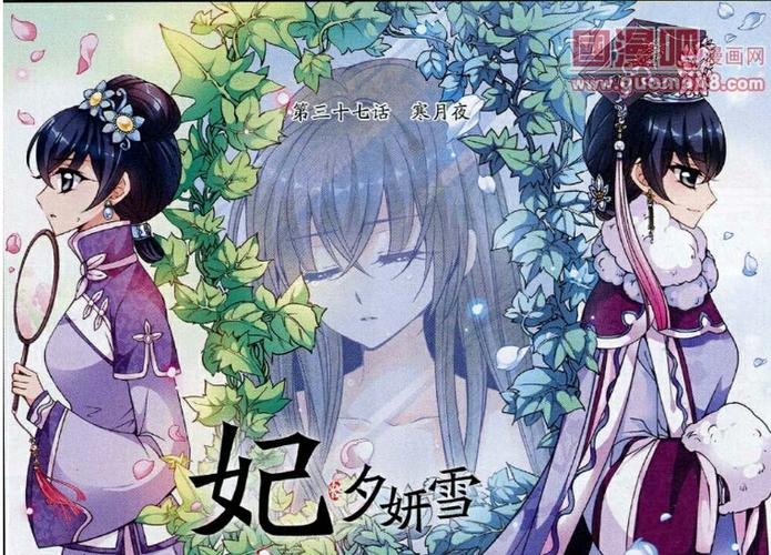 妃夕妍雪 轻飏 漫画 唯美 妃嫔 美女 飒漫乐画