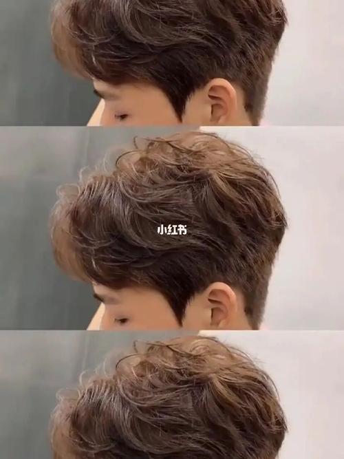 男生吃土也要烫的男士发型_男士发型_发型_纹理烫_威卡wake up style