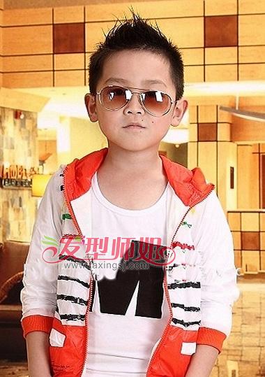 好看的儿童发型小男孩短发发型设计4