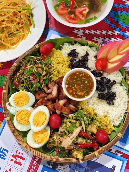 莆田美食探店|向往的生活同款傣族手抓饭97_手抓饭