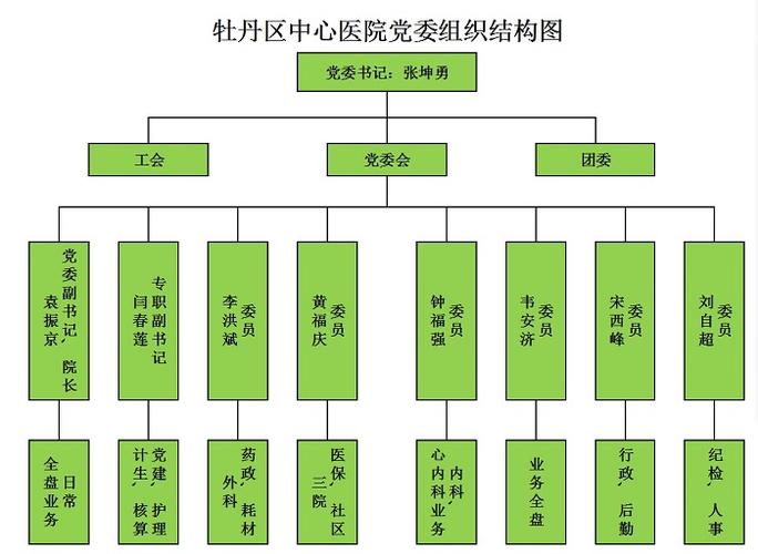 党委组织架构图