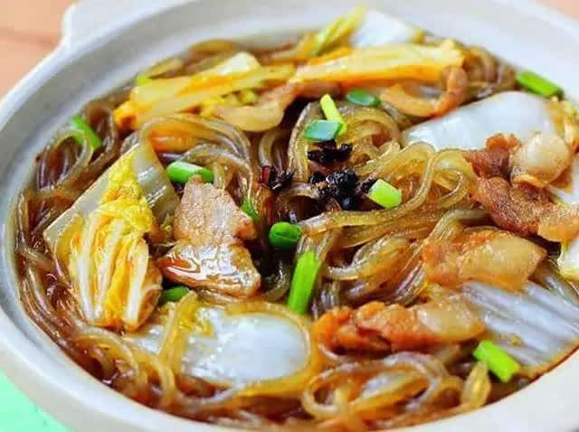 老干妈白菜粉条肉
