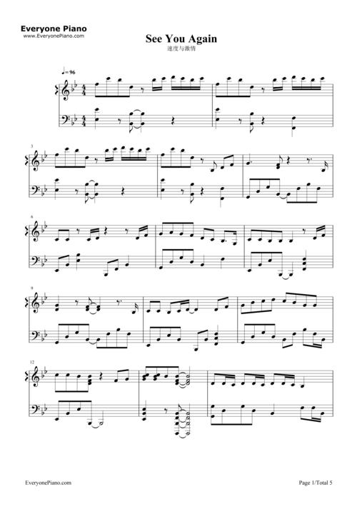 seeyouagain速度与激情7主题曲