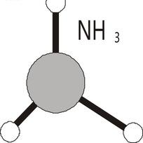 氨气分子结构图