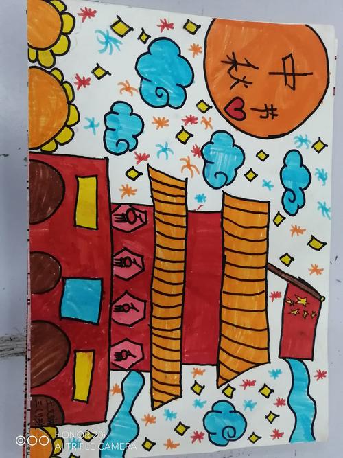 大郭镇胡桥学校2020年"迎国庆 中国美"绘画作品展