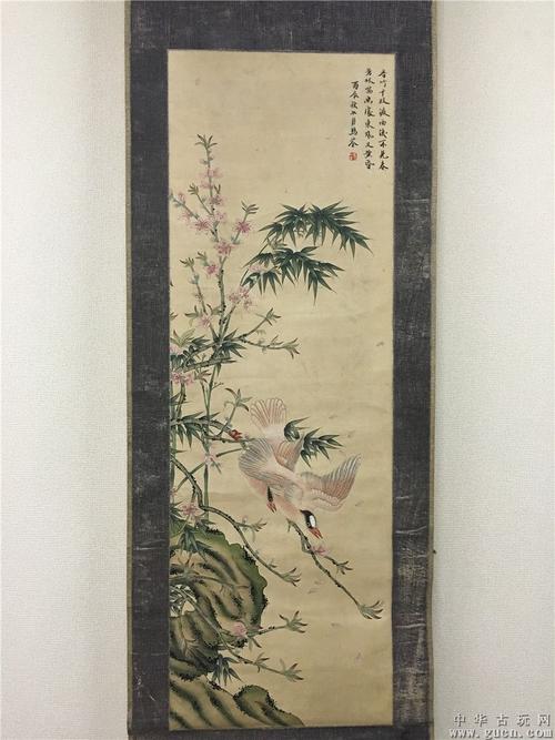 马荃花鸟作品