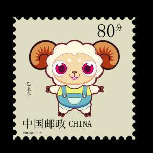 儿童画邮票简笔画