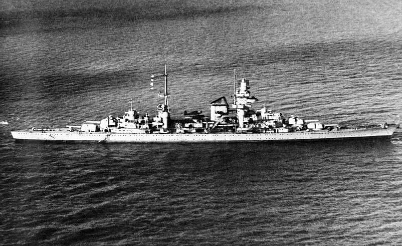 德国 希佩尔海军上将级重巡洋舰"欧根亲王"号 kriegsmarine admiral