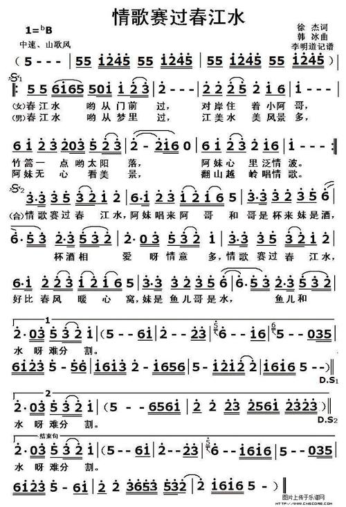 情歌赛过春江水(电吹管)