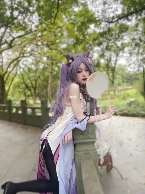 刻晴旗袍cos_旗袍_原神_游戏_手机游戏