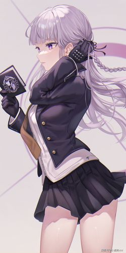 《弹丸论破》雾切响子,壁纸,看起来高冷的她有些天然