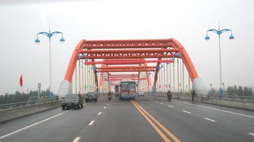 宿迁市项王路秀强运河大桥