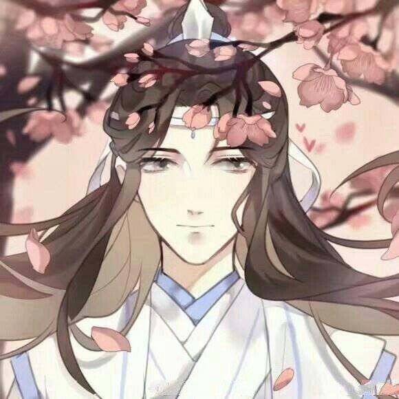 魔道祖师情头一左一右,蓝忘机魏无羡情侣头像