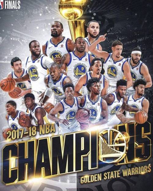 勇士当年总冠军海报