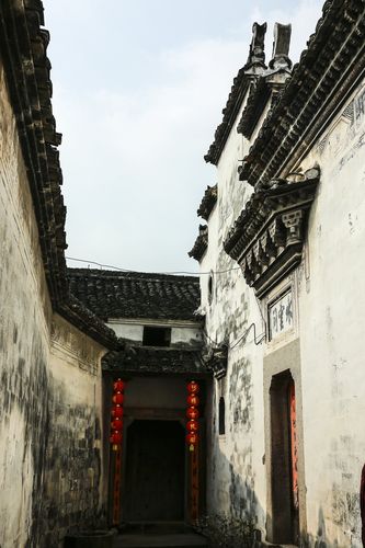 丽水行河阳古民居