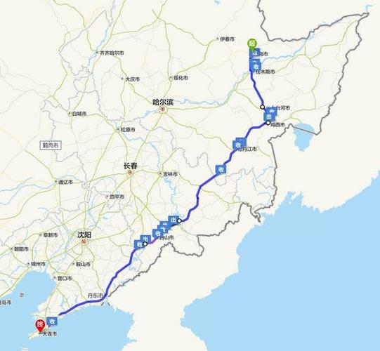 我国最东边的高速公路,鹤大高速已全线通车,通边达海都靠它了!