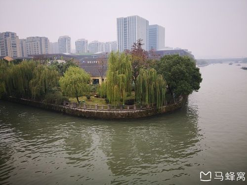 12月15日周六,杭州京杭大运河边的"运河天地公园"毅行