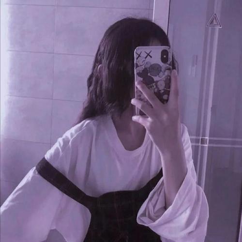 治愈系可爱女生真人遮脸头像