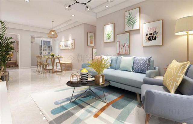 53平米的房子能装修成什么效果?北欧风格三居室装修案例!