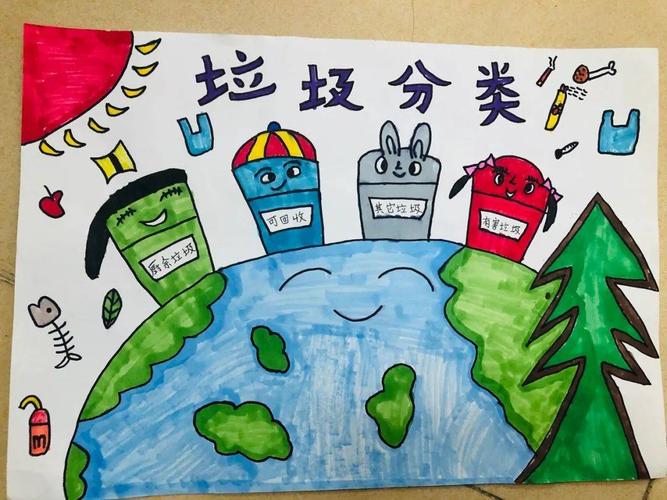 围观!新塘街"垃圾分类有画说,变废为宝我来秀"比赛获奖作品展(二)