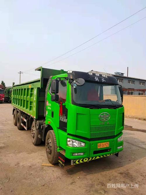 转让19年国5排放解放j6轻型自卸车,车厢6.5米