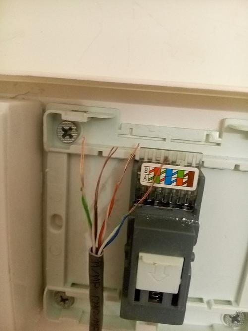 网线插座接法怎么接?