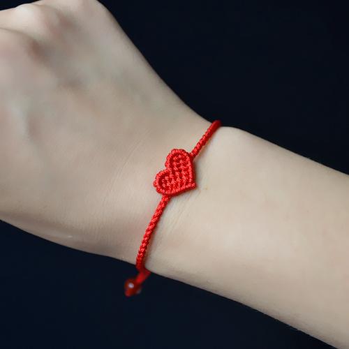 情侣爱心手链