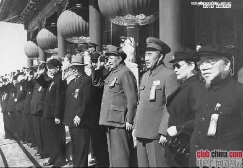 开国大典上这几个人都是谁啊?