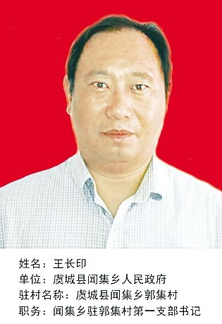 2016年十佳帮扶责任人候选人公示 虞城县