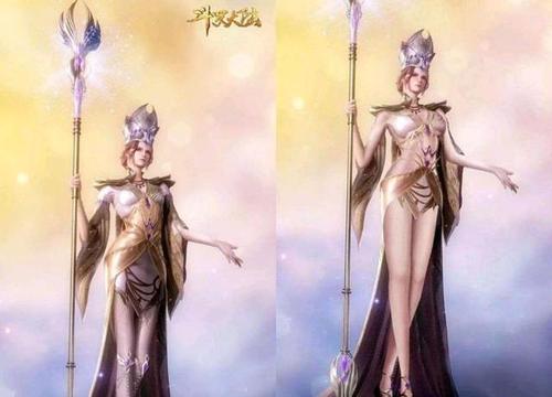 斗罗大陆:新竞女神比比东,漏斗腰,括号臀,能否get到你