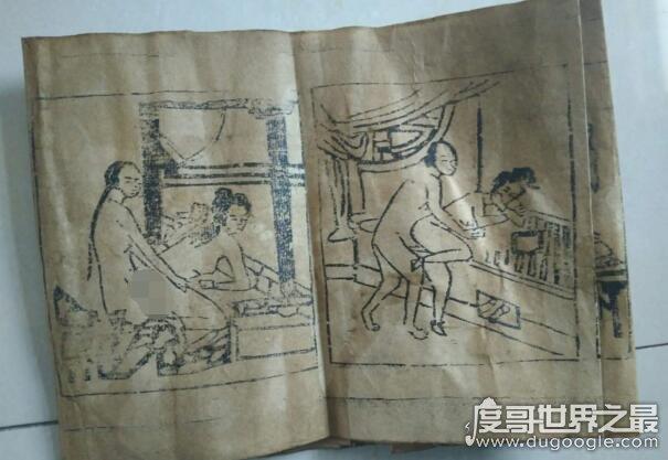 我国古代最早的春画嫁妆画女子出嫁时必须要的陪嫁物品