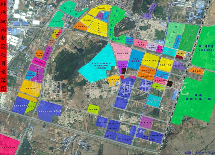 一张图看懂蚌埠城市的发展方向,新模式带你看清各大板块发展腹地,受用