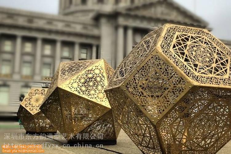 ***铁艺镂空兔子小品|不锈钢镂空大象雕塑|铁艺镂空雕塑定制