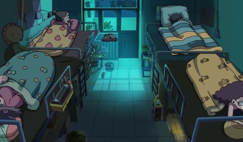 动漫 ;女生宿舍日常 ;动漫壁纸 ;自截