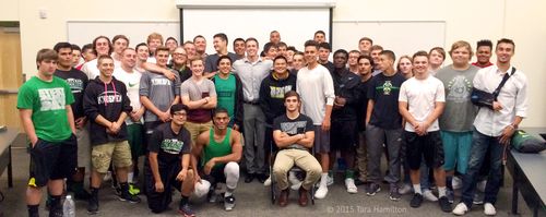 varsity team with will murphy