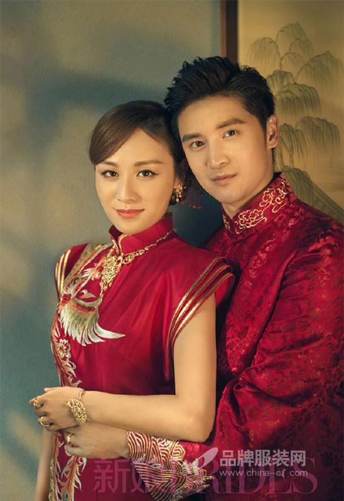 明星模范夫妻田亮和叶一茜为庆祝结婚十周年拍摄复古写真