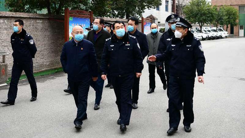 郑州市副市长马义中 到郑州市监狱检查指导疫情防控工作