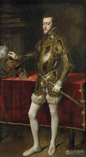 王子菲利普二世的画像 - philipp ii, as prince