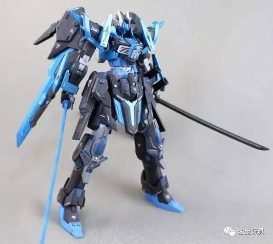 高达模型 hg 1/144 漆黑骑士 喷涂作品