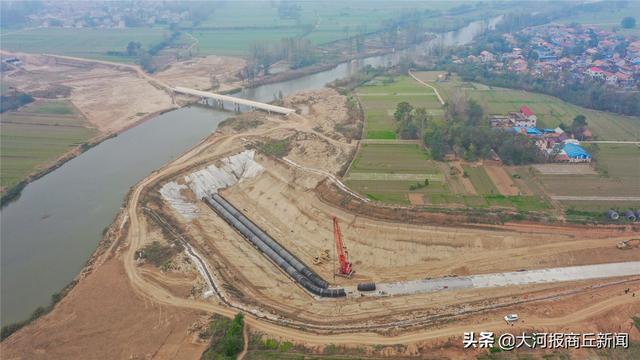 赵志刚信心满满地说: "目前,引江济淮工程柘城段七里桥调蓄水库主体