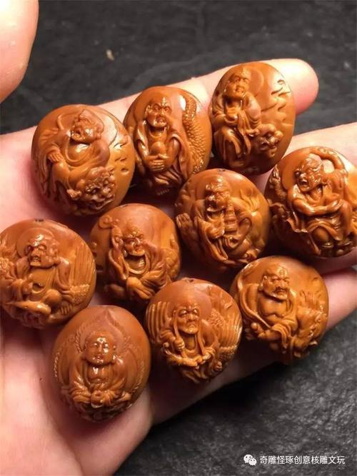橄榄核雕刻成这样您一定会更喜欢