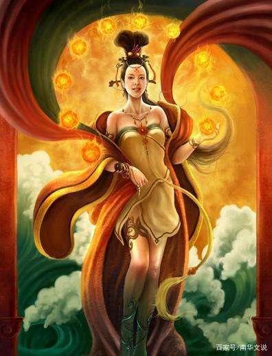 也就是说,嫦娥,常羲与羲和是同一位神只,帝俊的妻子,生了十二个月亮