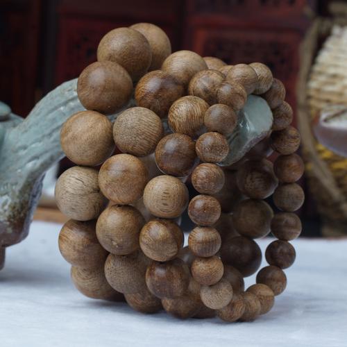 批发老料印尼达拉干沉香手串 沉香佛珠手串 沉香一件代发