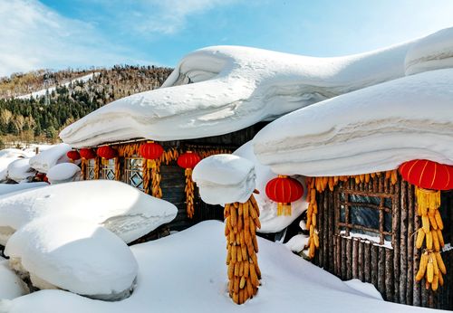 雪乡之春,随手都是一张风景明信片-东北网黑龙江-东北网