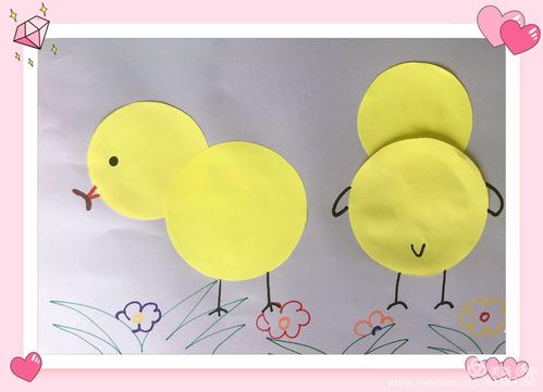 汪清县第五幼儿园"停课不停学"6月2日小班活动内容:手工活动《可爱的